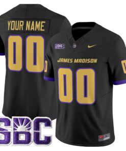 James Madison Dukes 2025 Vapor Limited Custom Jersey - All Stitched