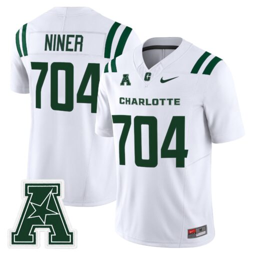 Men's Charlotte 49ers 2025 Vapor Limited Jersey - All Stitched - Image 5