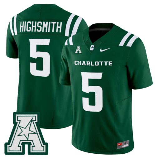 Men's Charlotte 49ers 2025 Vapor Limited Jersey - All Stitched - Image 45