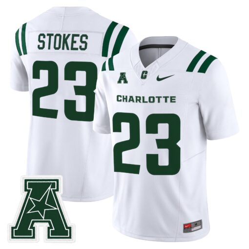 Men's Charlotte 49ers 2025 Vapor Limited Jersey - All Stitched - Image 8