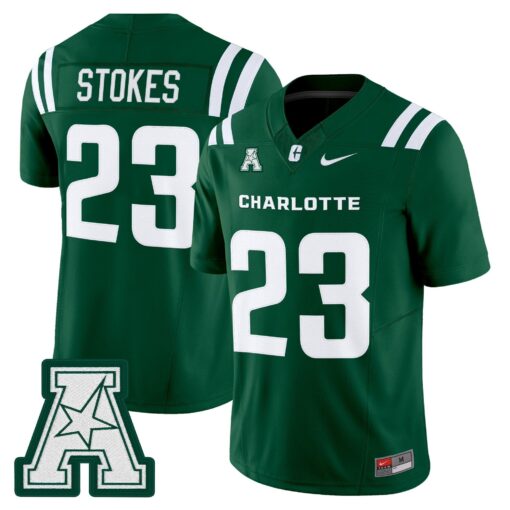 Men's Charlotte 49ers 2025 Vapor Limited Jersey - All Stitched - Image 42