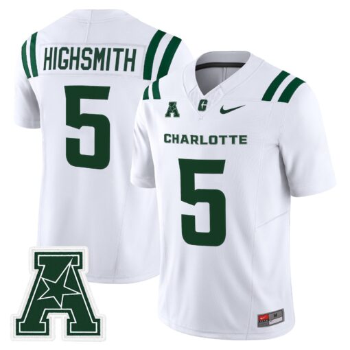 Men's Charlotte 49ers 2025 Vapor Limited Jersey - All Stitched - Image 11