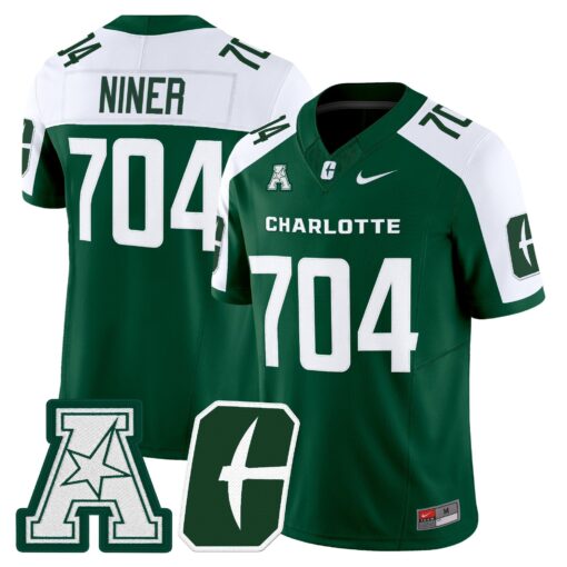 Men's Charlotte 49ers 2025 Vapor Limited Jersey - All Stitched - Image 15