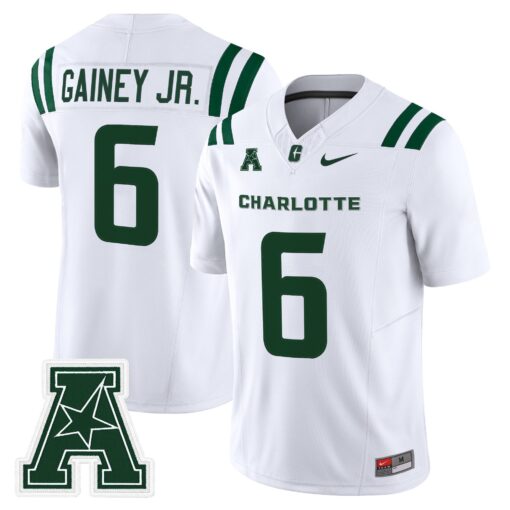 Men's Charlotte 49ers 2025 Vapor Limited Jersey - All Stitched - Image 6