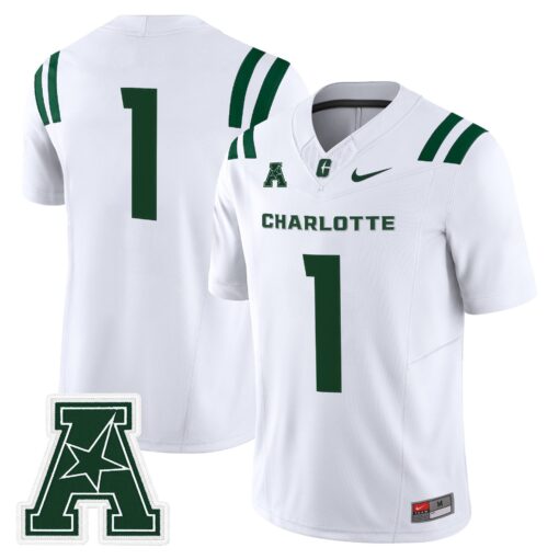 Men's Charlotte 49ers 2025 Vapor Limited Jersey - All Stitched - Image 13
