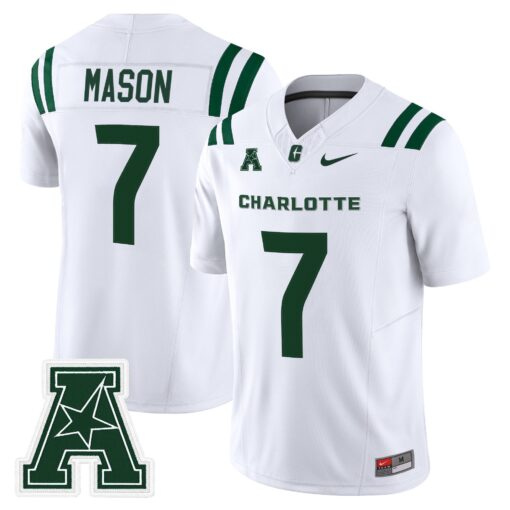 Men's Charlotte 49ers 2025 Vapor Limited Jersey - All Stitched - Image 7