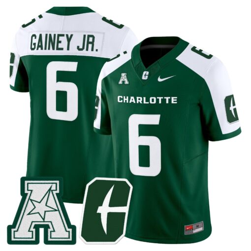 Men's Charlotte 49ers 2025 Vapor Limited Jersey - All Stitched - Image 17