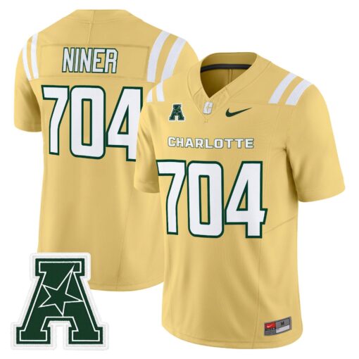 Men's Charlotte 49ers 2025 Vapor Limited Jersey - All Stitched - Image 4