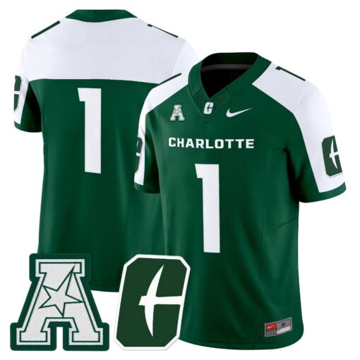 Men's Charlotte 49ers 2025 Vapor Limited Jersey - All Stitched - Image 24