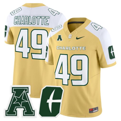 Men's Charlotte 49ers 2025 Vapor Limited Jersey - All Stitched - Image 31