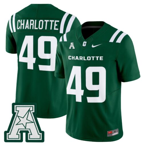 Men's Charlotte 49ers 2025 Vapor Limited Jersey - All Stitched - Image 43