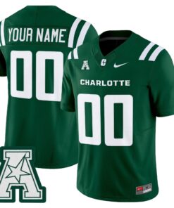 Alternative view of Charlotte 49ers 2025 Vapor Limited Custom Jersey - All Stitched