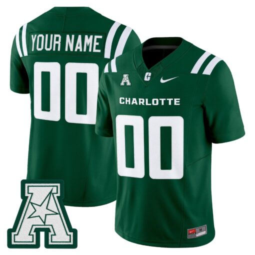 Charlotte 49ers 2025 Vapor Limited Custom Jersey - All Stitched - Image 2