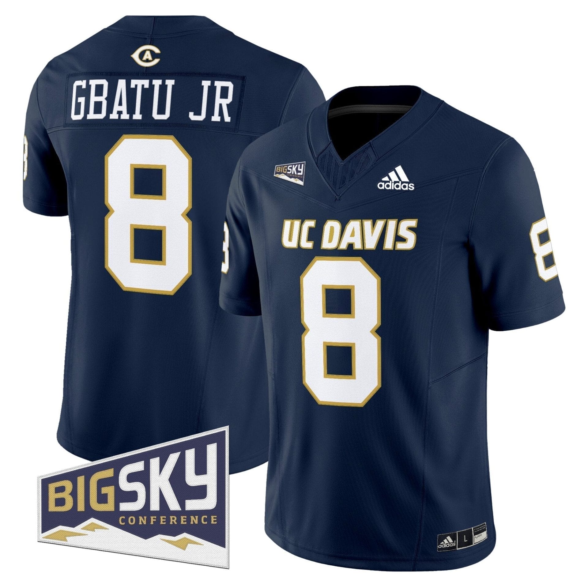 Men's UC Davis Aggies 2025 'Lake Tahoe Patch' Vapor Limited Jersey - All Stitched 43 Men's UC Davis Aggies 2025 'Lake Tahoe Patch' Vapor Limited Jersey - All Stitched - Image 43