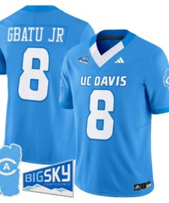 Men's UC Davis Aggies 2025 'Lake Tahoe Patch' Vapor Limited Jersey - All Stitched 65 1759314608bb9da39138 1