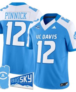 Men's UC Davis Aggies 2025 'Lake Tahoe Patch' Vapor Limited Jersey - All Stitched 50 1759314608d87b7ca220 1