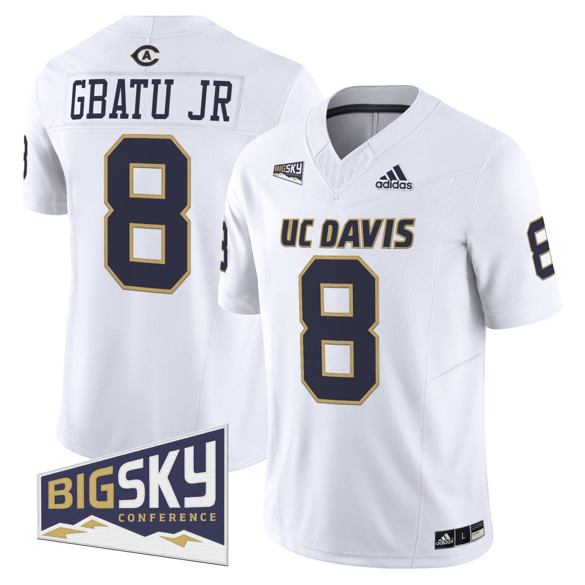 Men's UC Davis Aggies 2025 'Lake Tahoe Patch' Vapor Limited Jersey - All Stitched 36 Men's UC Davis Aggies 2025 'Lake Tahoe Patch' Vapor Limited Jersey - All Stitched - Image 36
