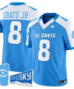 Men's UC Davis Aggies 2025 'Lake Tahoe Patch' Vapor Limited Jersey - All Stitched 54 175931460906df5c4e3f 1