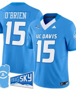 Men's UC Davis Aggies 2025 'Lake Tahoe Patch' Vapor Limited Jersey - All Stitched 75 1759314609d737b71690 2