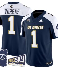 Men's UC Davis Aggies 2025 'Lake Tahoe Patch' Vapor Limited Jersey - All Stitched 68 1759314610698543f157 2