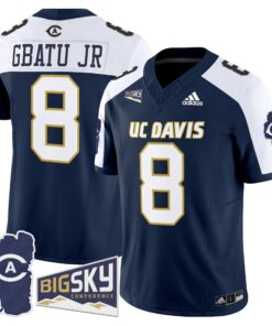 Men's UC Davis Aggies 2025 'Lake Tahoe Patch' Vapor Limited Jersey - All Stitched 66 1759314610b2283e536c 1