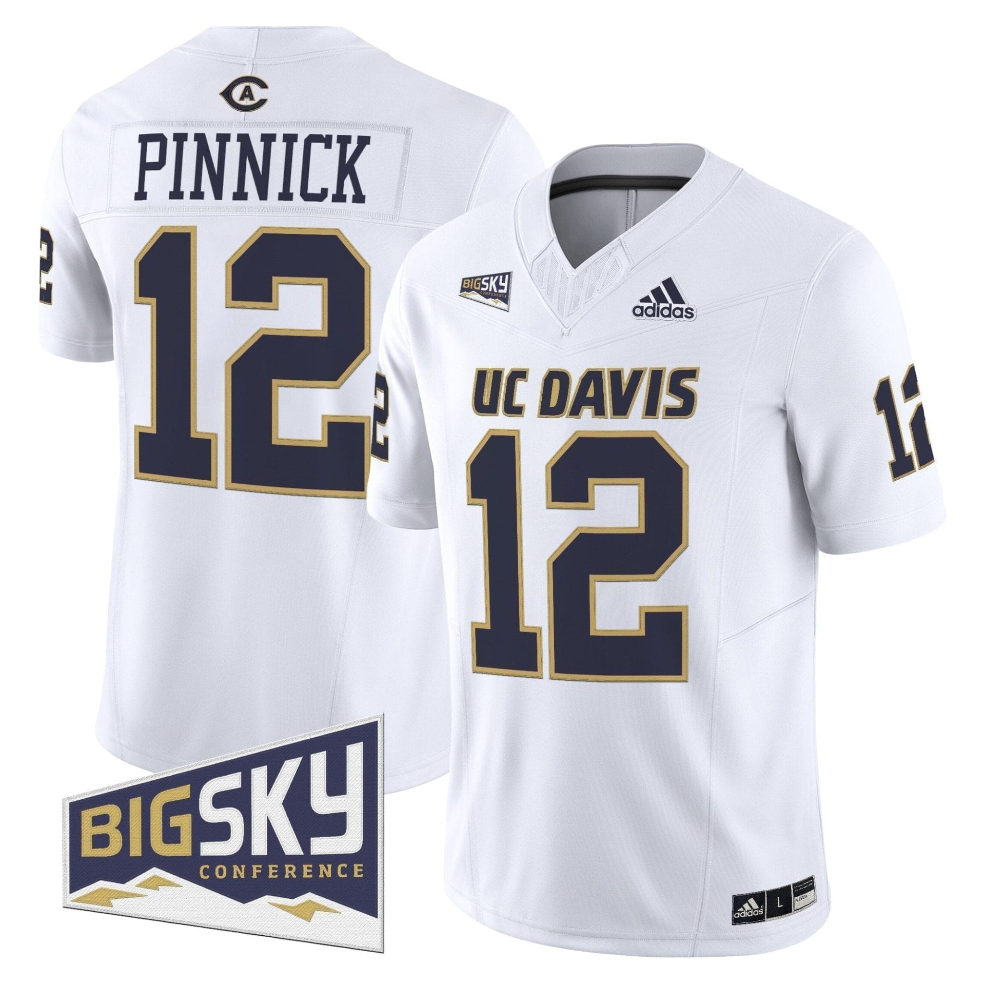 Men's UC Davis Aggies 2025 'Lake Tahoe Patch' Vapor Limited Jersey - All Stitched 4 Men's UC Davis Aggies 2025 'Lake Tahoe Patch' Vapor Limited Jersey - All Stitched - Image 4