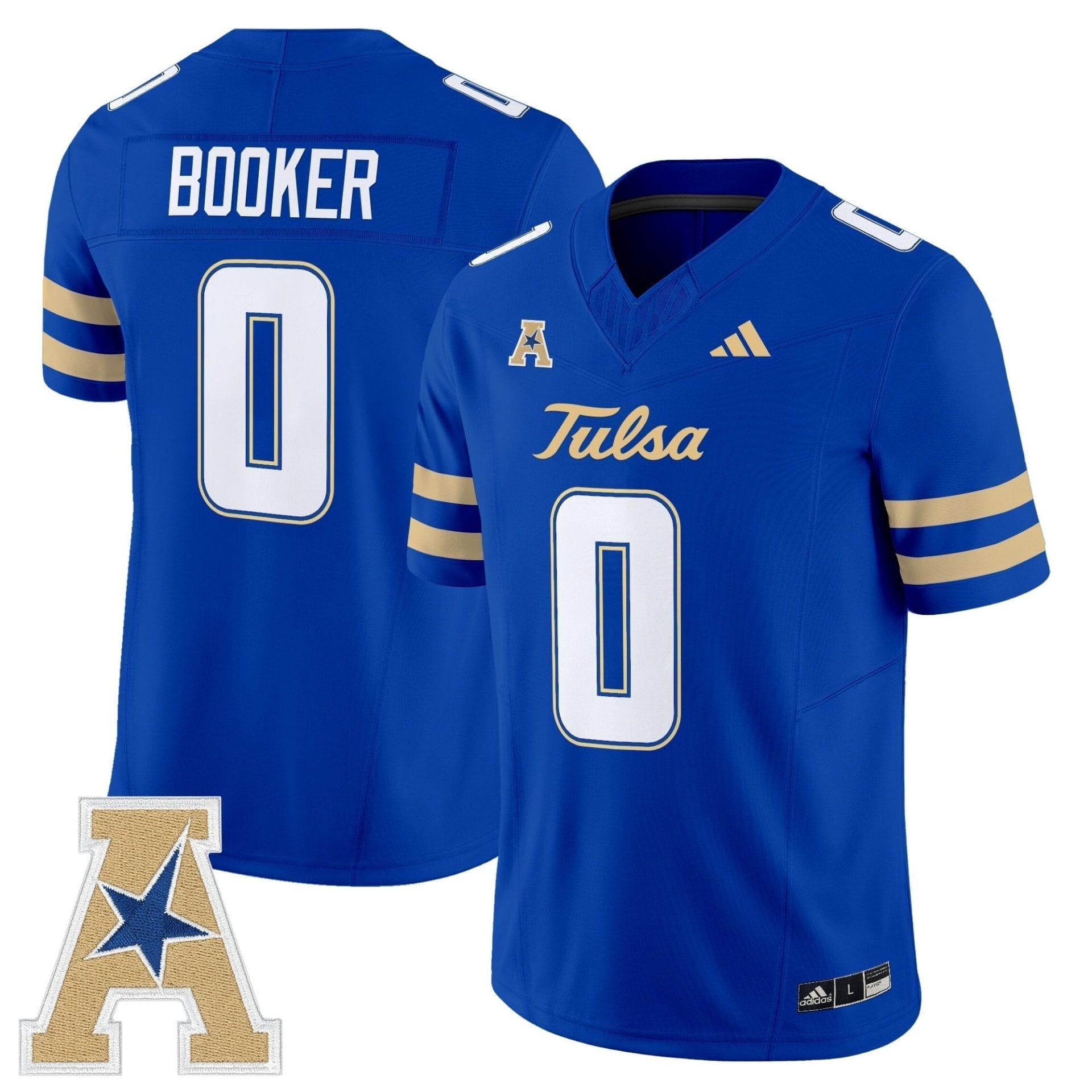 Tulsa Golden Hurricane 2025 Vapor Limited Jersey - All Stitched 4 Tulsa Golden Hurricane 2025 Vapor Limited Jersey - All Stitched - Image 4