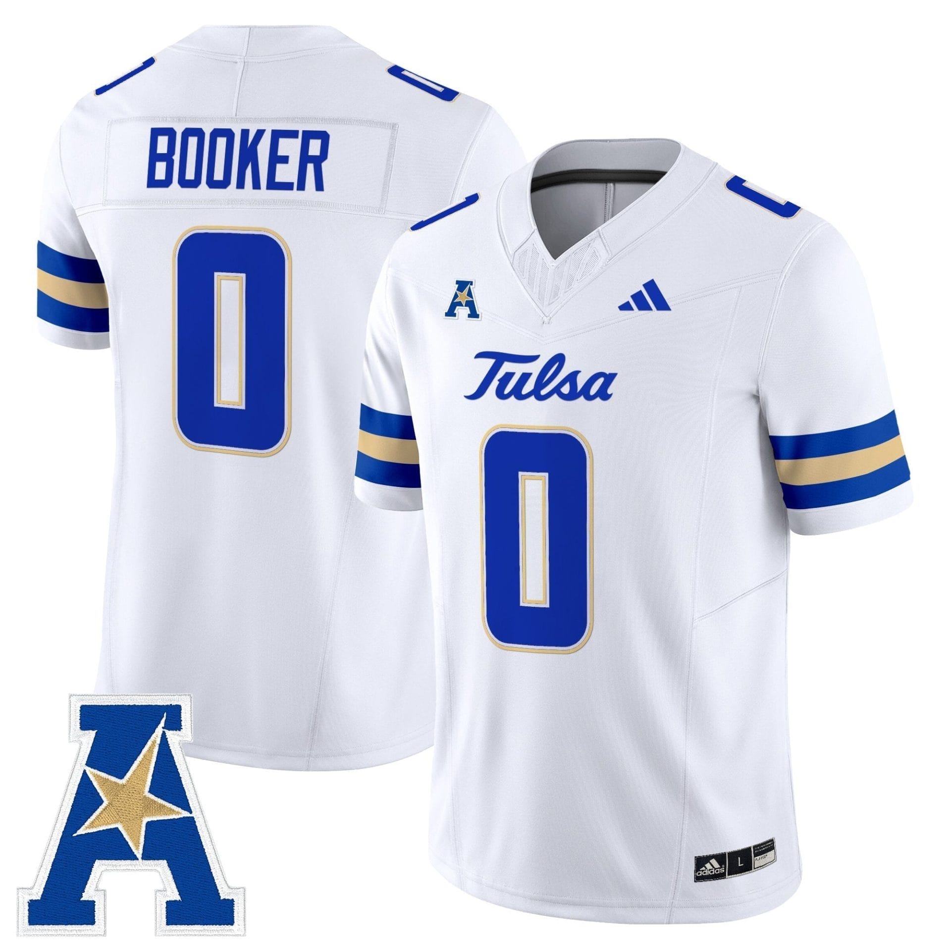 Tulsa Golden Hurricane 2025 Vapor Limited Jersey - All Stitched 13 Tulsa Golden Hurricane 2025 Vapor Limited Jersey - All Stitched - Image 13