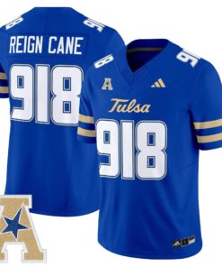 Alternative view of Tulsa Golden Hurricane 2025 Vapor Limited Jersey - All Stitched