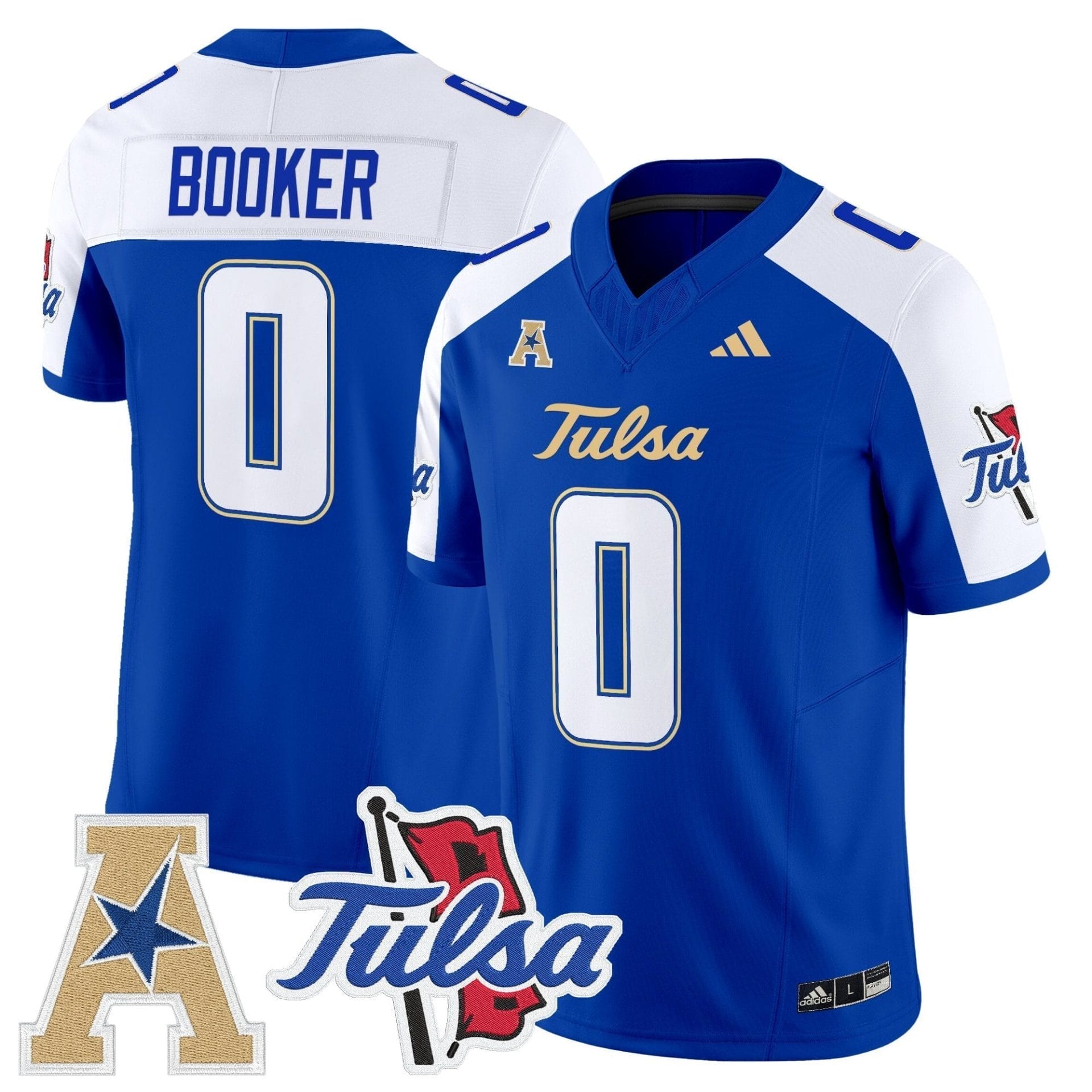 Tulsa Golden Hurricane 2025 Vapor Limited Jersey - All Stitched 22 Tulsa Golden Hurricane 2025 Vapor Limited Jersey - All Stitched - Image 22