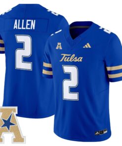Tulsa Golden Hurricane 2025 Vapor Limited Jersey - All Stitched 31 1759391777e10a8a6ba2