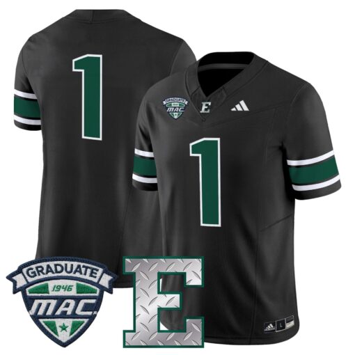 Eastern Michigan Eagles 2025 Vapor Limited Jersey - All Stitched - Image 27