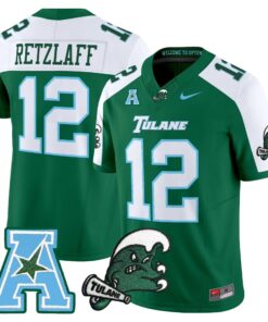 Tulane Green Wave 2025 Vapor Limited Jersey - All Stitched