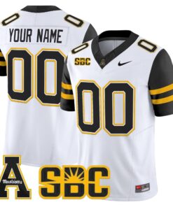 Alternative view of App State Mountaineers 2025 Vapor Limited Custom Jersey - All stitched