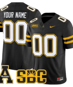 App State Mountaineers 2025 Vapor Limited Custom Jersey - All stitched