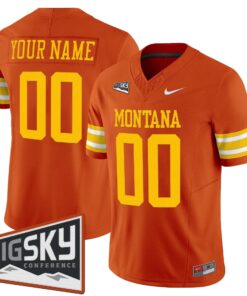 Montana Grizzlies 1995 Throwback Vapor Limited Custom Jersey - All Stitched