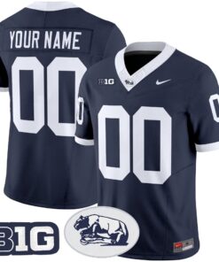 Penn State Nittany Lions Throwback Vapor Limited Custom Jersey - All Stitched