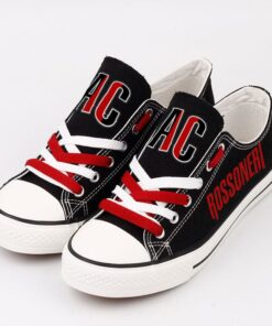 Alternative view of AC Milan Low Top Canvas Sport Sneakers Shoes For Men Women Fans