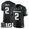 Aidan Chiles Jersey #2 Michigan State Spartans 2025 Vapor Stitched Black 3 AidanChilesJersey 2MichiganStateSpartans2025VaporStitchedBlack