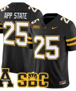 Alternative view of App State Jersey #25 App State Mountaineers 2025 Vapor Limited Stitched