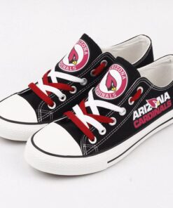 Alternative view of Arizona Cardinals Low Top Canvas Sport Sneakers Shoes For Men Women Fans