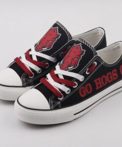 Alternative view of Arkansas Razorbacks Sport Sneakers Shoes For Men Women Fans