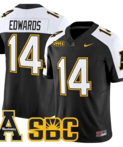 Armanti Edwards Jersey #14 App State Mountaineers 2025 Vapor Limited Stitched