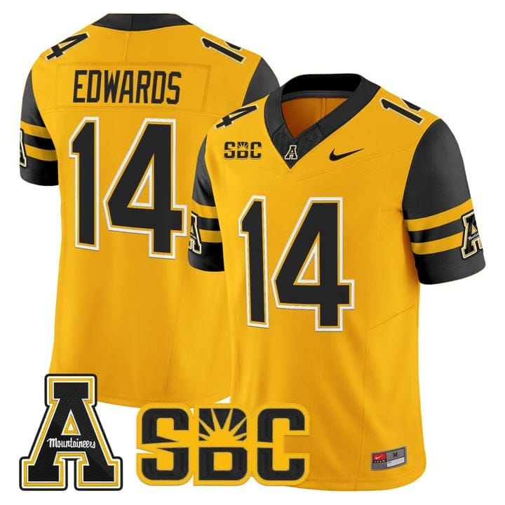 Armanti Edwards Jersey #14 App State Mountaineers 2025 Vapor Limited Stitched - Image 3