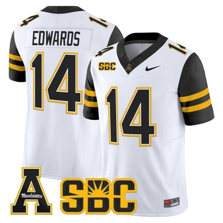 Armanti Edwards Jersey #14 App State Mountaineers 2025 Vapor Limited Stitched - Image 4