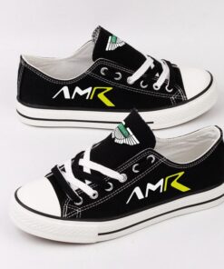 Aston Martin Canvas Sneakers Shoes For Men Women Fans