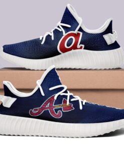 Atlanta Braves NFL 350v Yeezy Sneakers For Men Women Fans