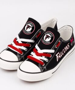 Atlanta Falcons Low Top Canvas Sport Sneakers Shoes For Men Women Fans 9 Atlanta Falcons 3