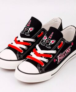 Atlanta Falcons Low Top Canvas Sport Sneakers Shoes For Men Women Fans 12 Atlanta Falcons d18d8677 dae6 438c 8902 91b2d02723a1