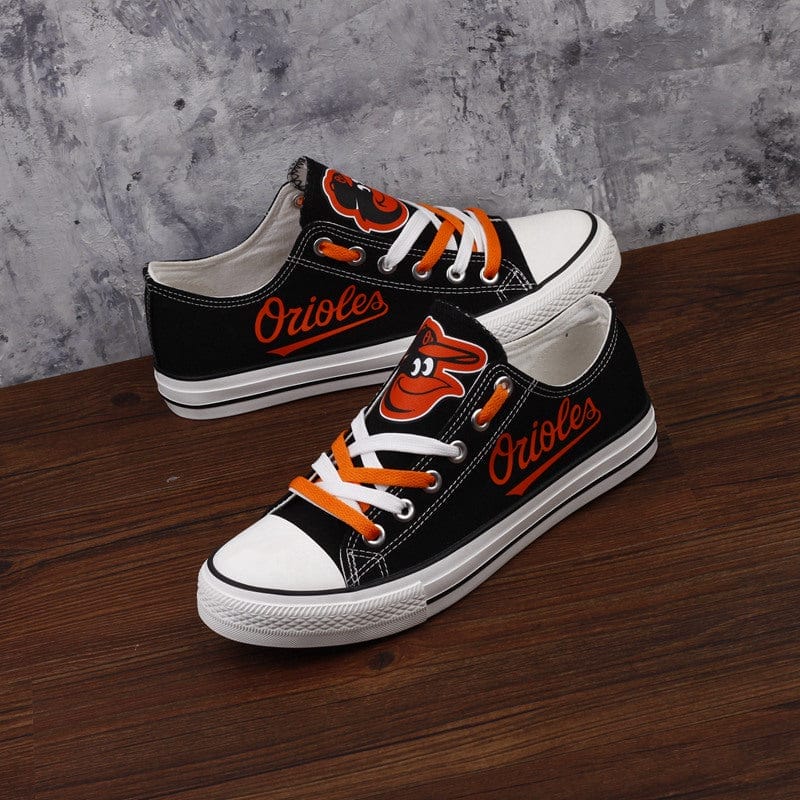 Baltimore Orioles Limited Print Low Top Canvas Shoes Sport Sneakers For Men Women Fans - Image 5